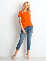 Ciemnopomarańczowy t-shirt Transformative