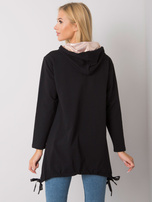 Narissa Black Zip Hoodie