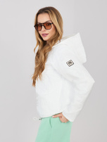 Ecru przejściowa kurtka z kieszeniami RUE PARIS 