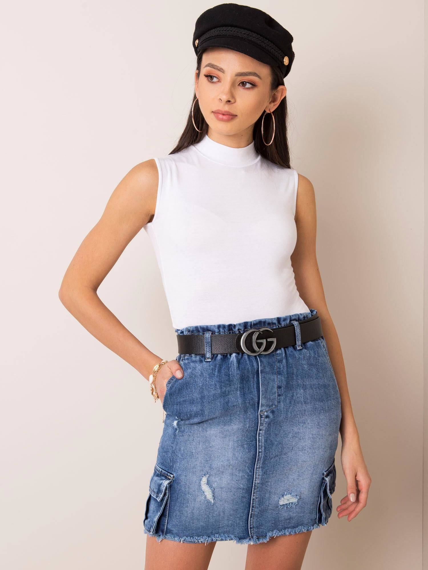 Blue skirt Maria