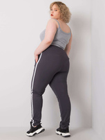 Grafitne hlače dres plus size za ženske Kairi.