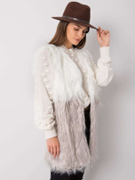 Ecru-szara kamizelka Lexie