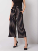 Czarne spodnie Valerie RUE PARIS