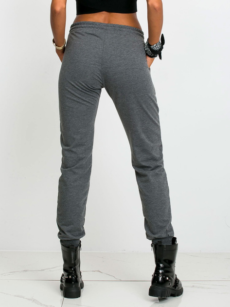 Ciemnoszare spodnie Faster