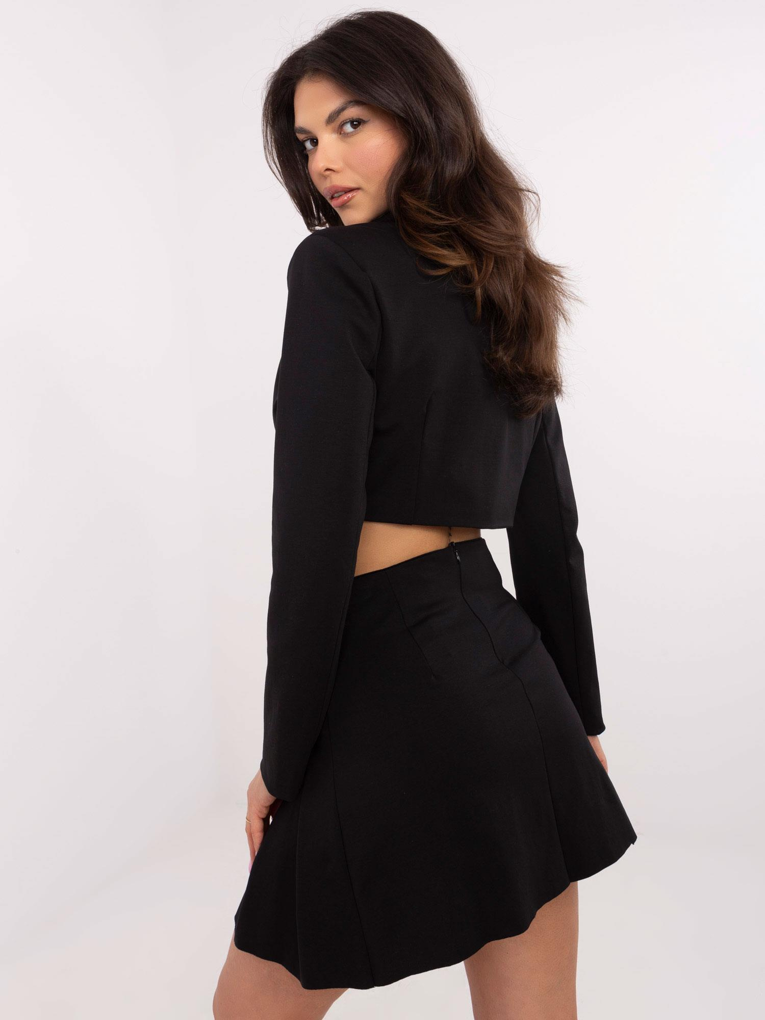 Wholesale Black Pleated Skirt from Suit