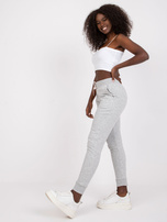 Szare gładkie spodnie dresowe Jessica MAYFLIES