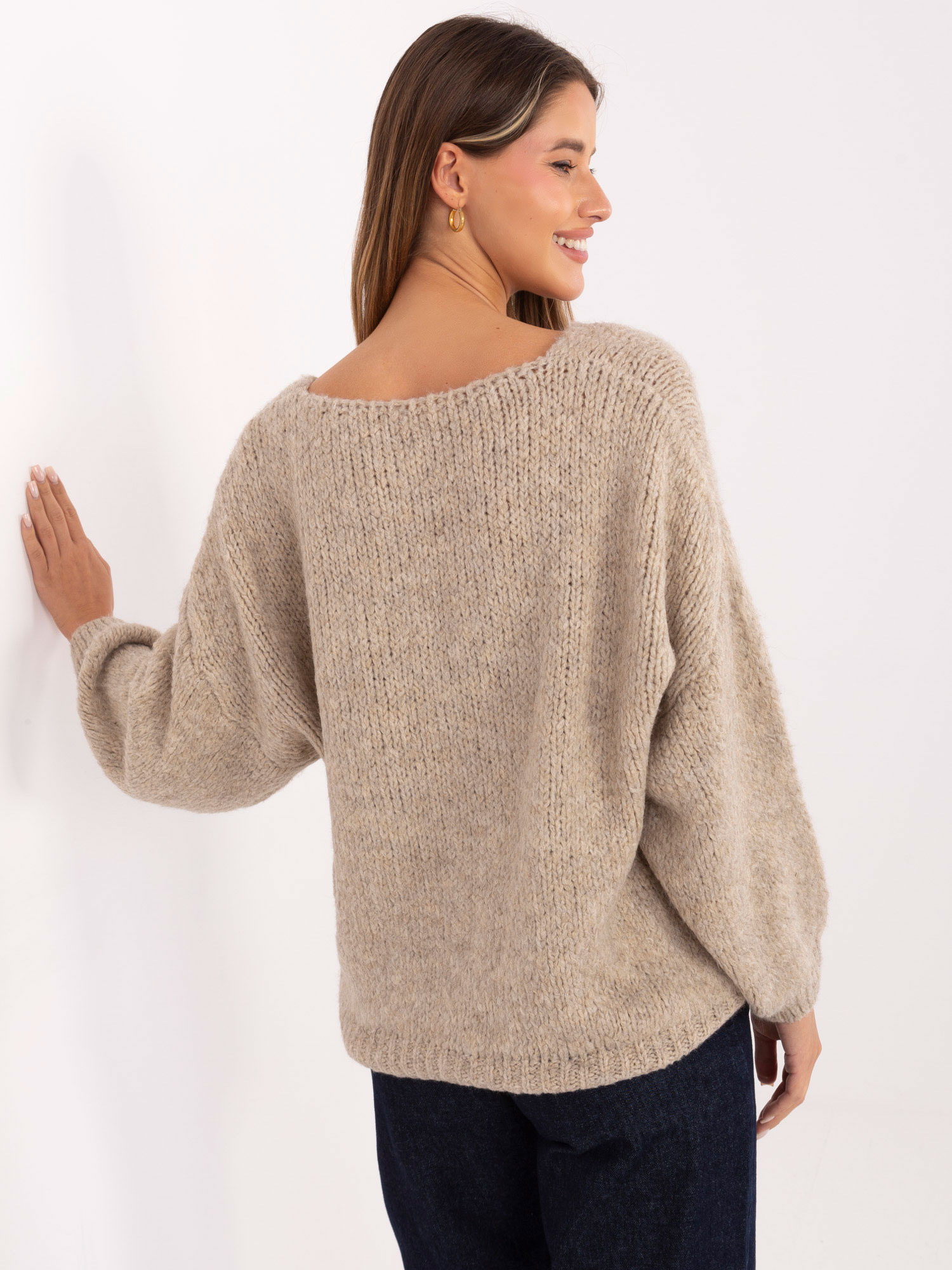 Sweter beżowy
