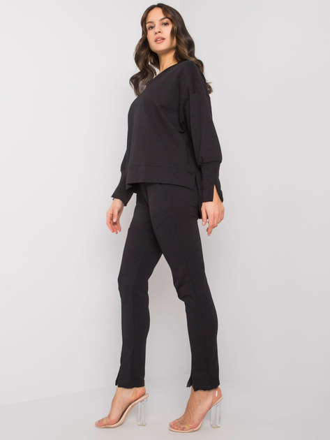 Czarny dwuczęściowy komplet damski Shanisse RUE PARIS