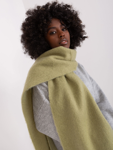 Hurtownia online Pistacjowy długi szal zimowy