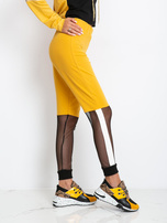 Musztardowe spodnie Melody