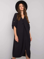 Czarna luźna sukienka Dorsey