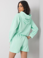 Miętowy komplet casualowy Emola