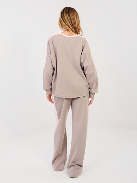 Fango komplet z kontrastowym nadrukiem RUE PARIS