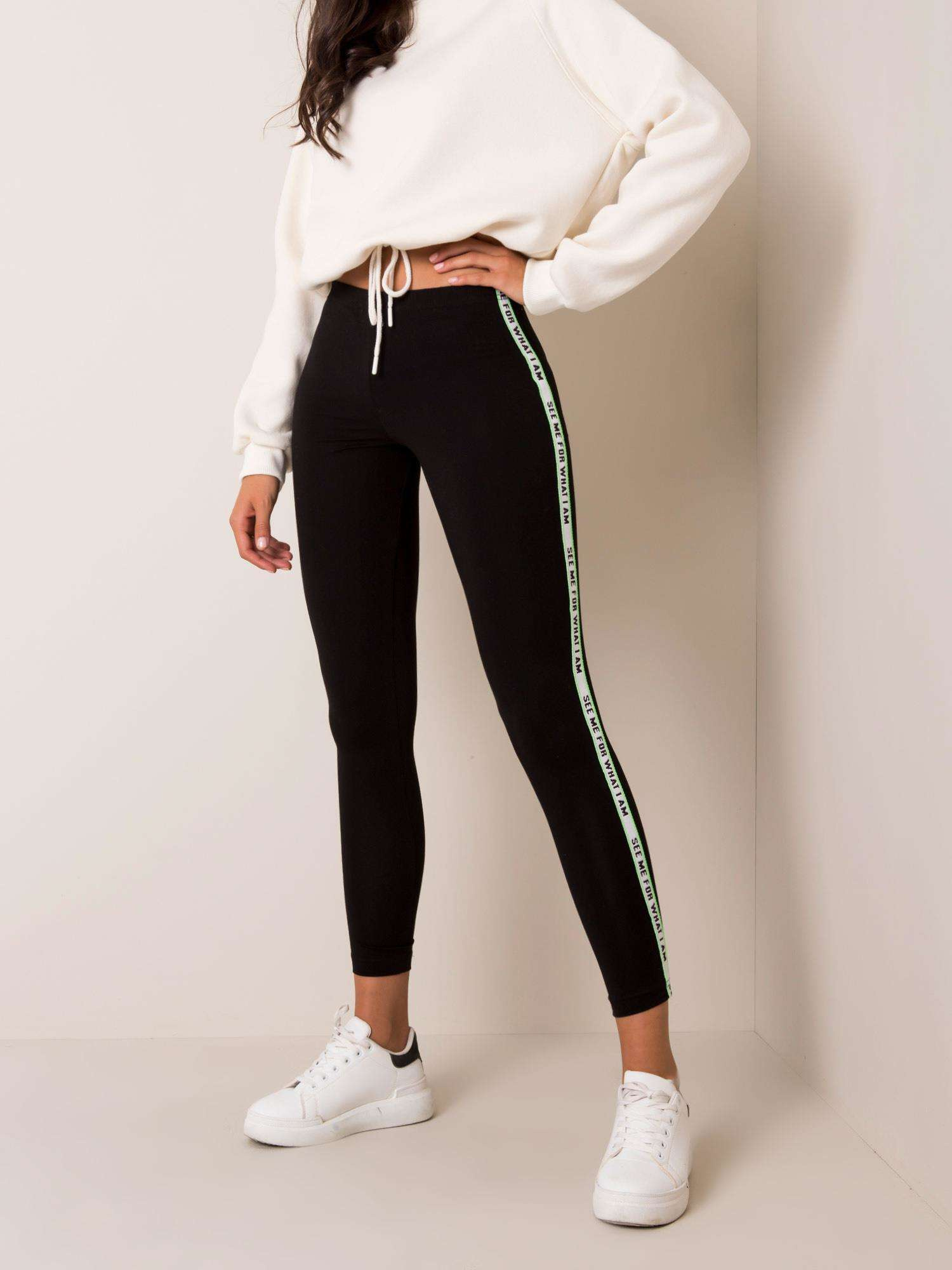 Schwarze Leggings Celebrity.