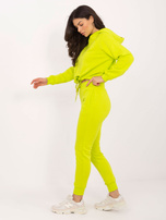 Limonkowy komplet Adoria