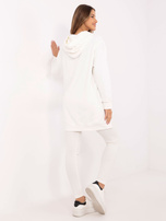 Hurtownia Ecru dwuczęściowy komplet z bluzą oversize