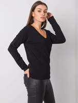 Schwarze Bluse Modena.