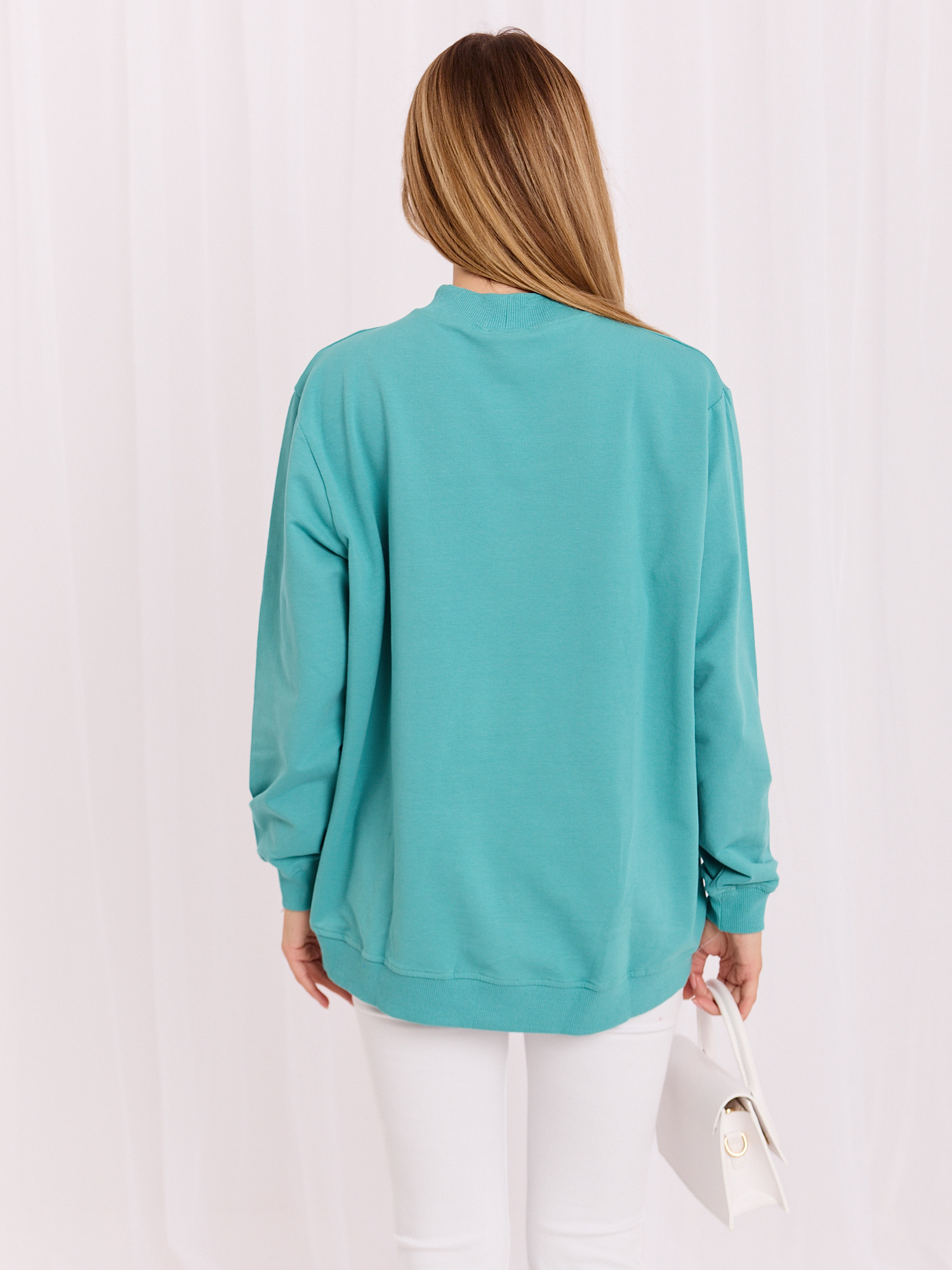 Bluza turkusowy