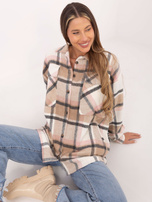 Hurtownia Koszula w kratę z kieszeniami i długim rękawem 