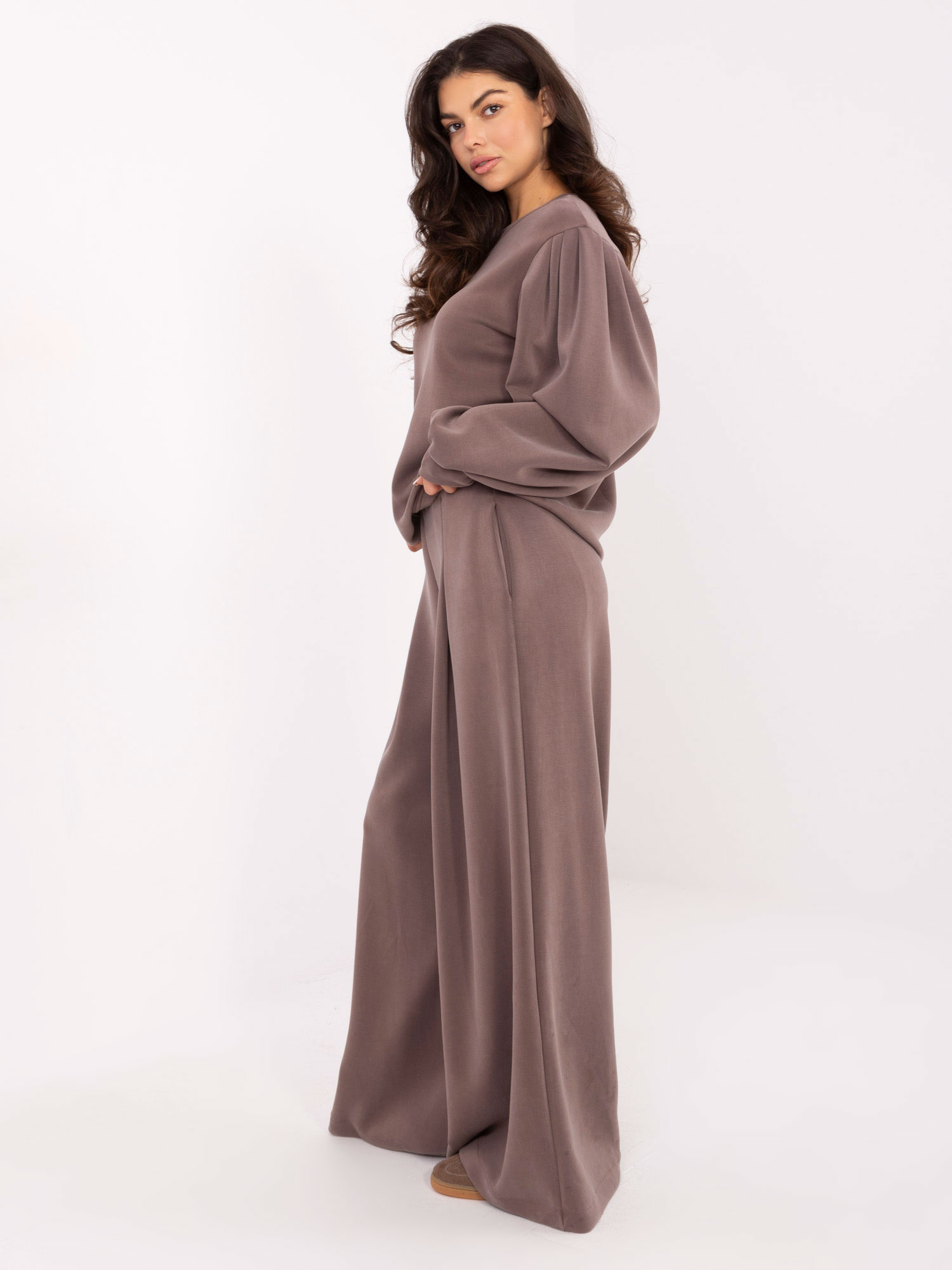 Bluza ciemny bezowy