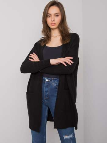 Czarny sweter z kieszeniami Barreiro RUE PARIS