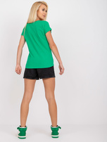 Zielony t-shirt Emory