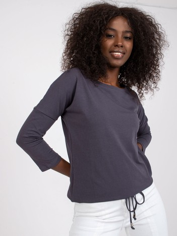 Grafitowa bluzka Fiona