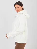 Ecru rozpinana bluza z kieszeniami NATURAL SIDE 