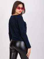 Granatowa bluzka Carla