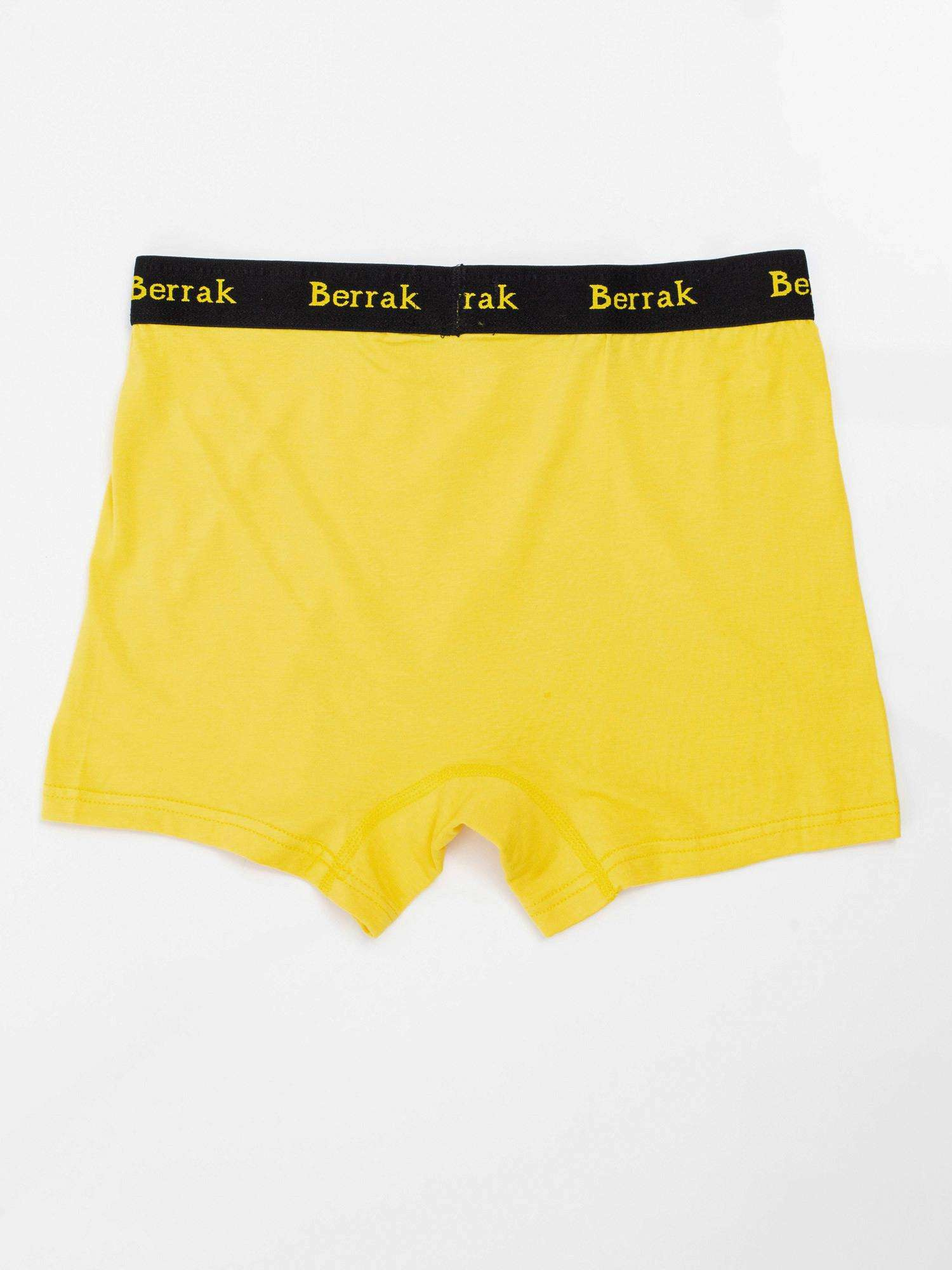Yellow Men's Boxer Shorts