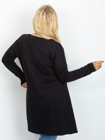 Czarna tunika plus size Andrea