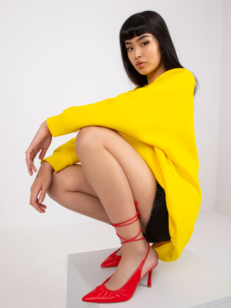 Żółta dresowa bluza damska Manacor