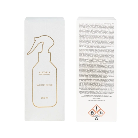 White Rose - Spray do domu Alvoria 250ml