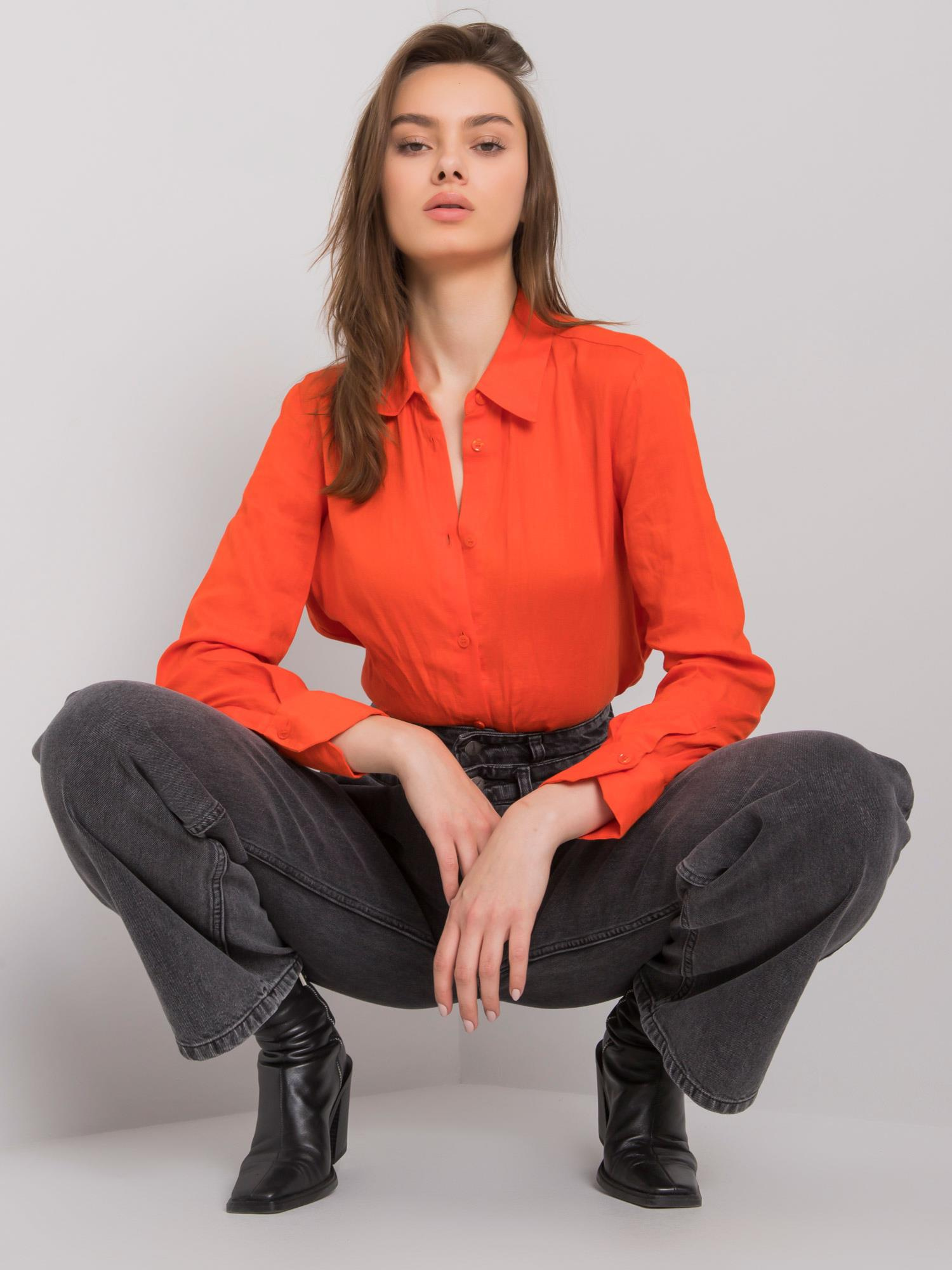 Dunkelgraue, weite Jeans mit hohem Bund Shelburne.
