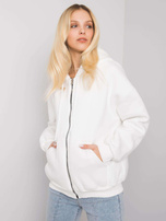 Biała bluza rozpinana Amelia