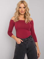 Bordowa bluzka Blink