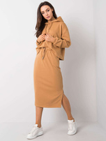 Camelowy komplet Alishia RUE PARIS