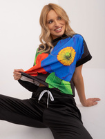 Hurt Czarny dwuczęściowy komplet welurowy RUE PARIS