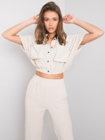 Beżowy komplet Janis RUE PARIS