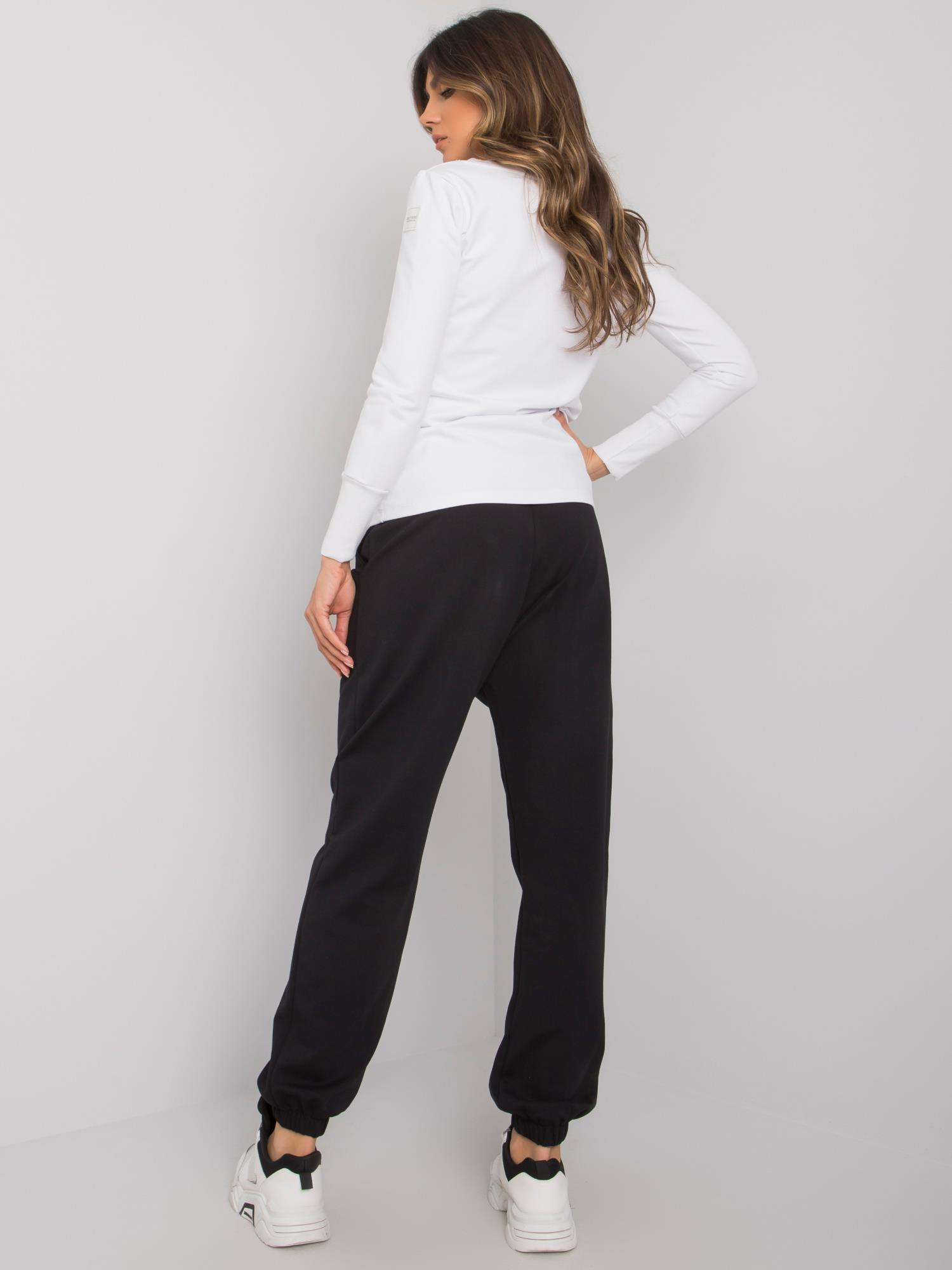 Weiß-schwarzes Damen-Casual-Set Atalaya RUE PARIS.