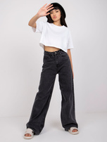 Biały krótki t-shirt Viola