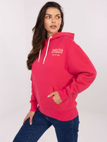 Fuksjowa bluza z nadrukiem Hot Chocolate SUBLEVEL 