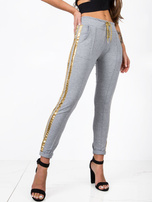 Szare spodnie Sibille