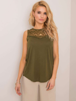 Khaki top Friendly