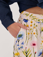 Jasnoróżowe letnie szorty z wiskozy SUBLEVEL