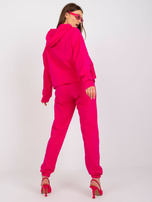 Fuksjowy komplet dresowy basic z bluzą z kapturem