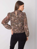 Ciemnozielona bluzka Raya SUBLEVEL