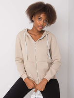 Beige Sweatshirt Linda.