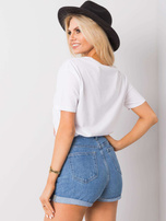 Biały t-shirt Kylie