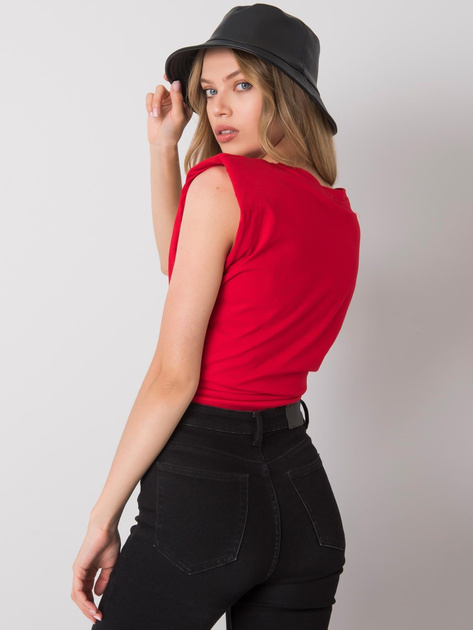 Czerwony t-shirt z bawełny Endless